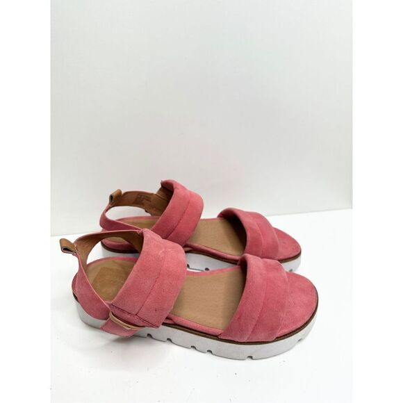 Kenneth Cole Sandals Womens Size 8 Pink Puff Leather Upper Platform‎ - Picture 3 of 9